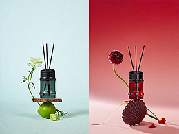 繁花无火香薰静物摄影/宋朝香氛/逆光者视觉/香薰拍摄