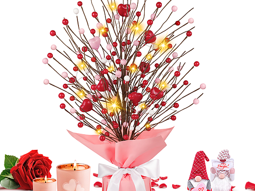 亚马逊主图A+--情人节摆件