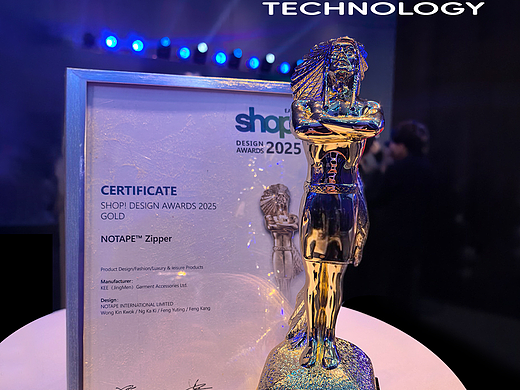 NOTAPE™ 无布带拉链参与颁奖现场