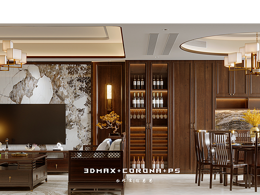 山水入宅，木色生香 ​​​