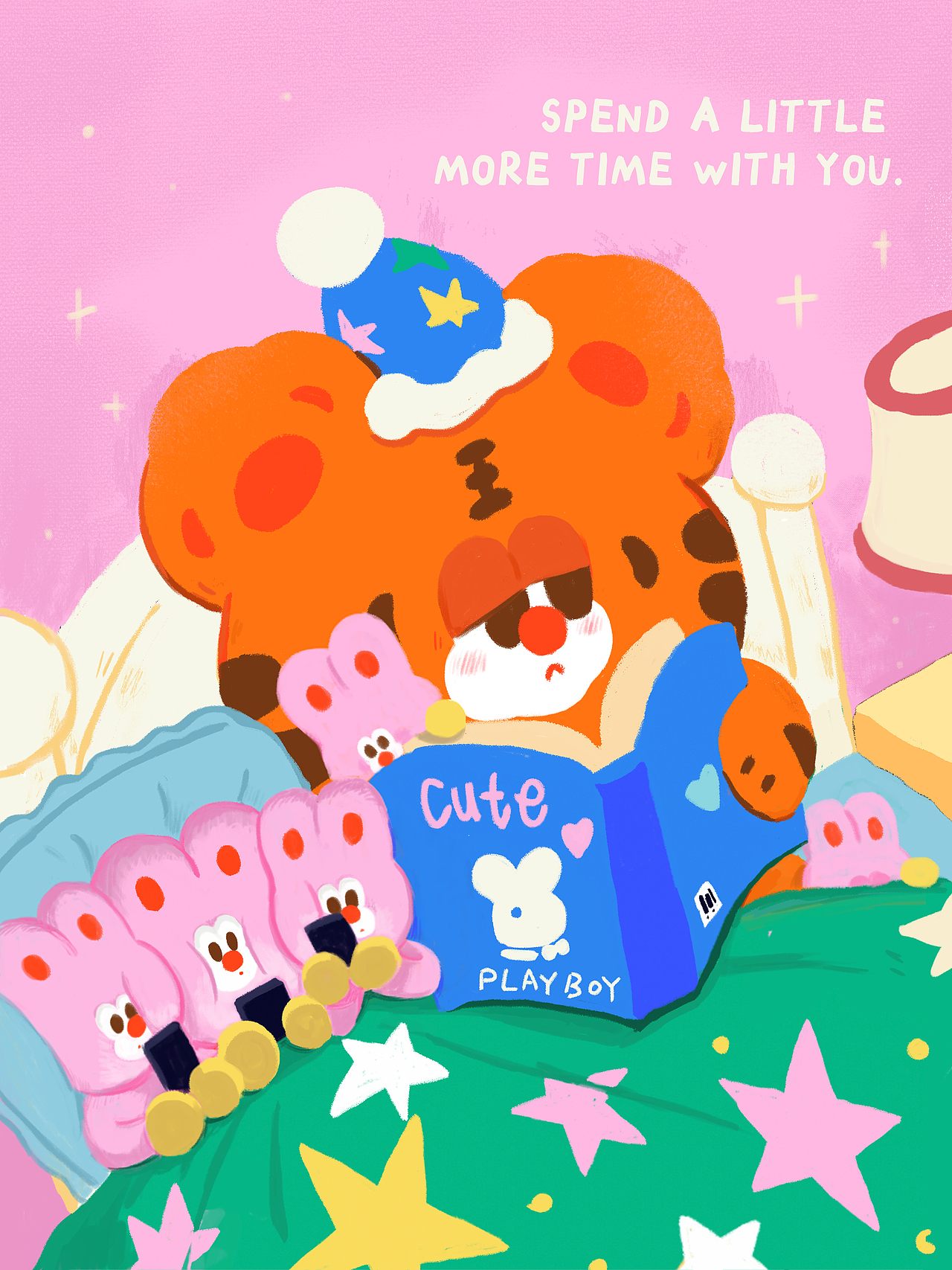 好好家族故事兔宝与虎宝的100件小事（图ZNDA0OTA2NDQ4） - 艺术插画 - 站酷设计师约翰强尼原创素材 - 站酷ZCOOL