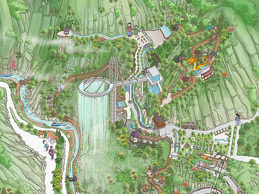 这些年画过的手绘地图