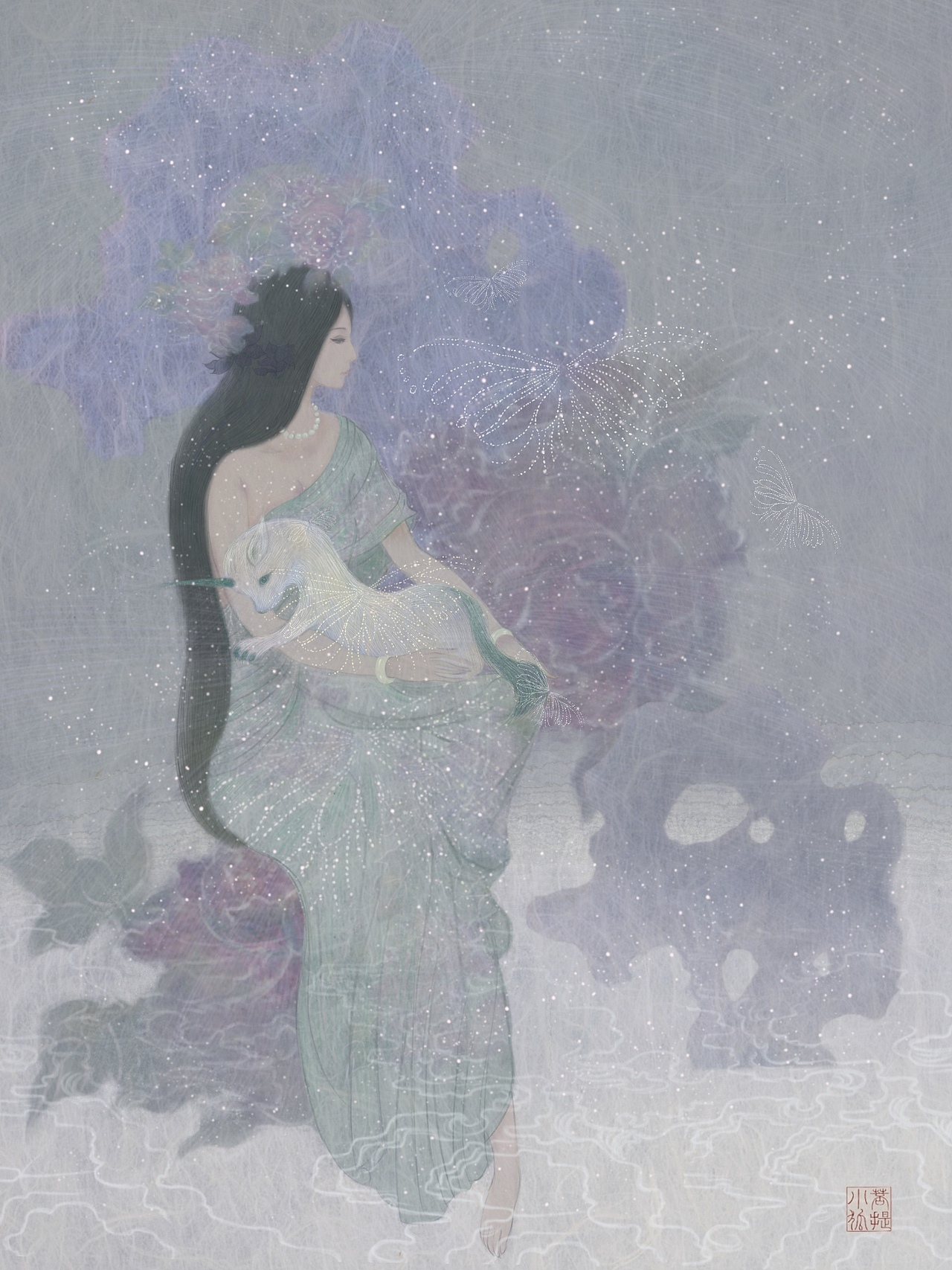 《东方神女》画集-未完结（图ZNDA0OTExMjQw） - 商业插画 - 站酷设计师菩提小狐原创素材 - 站酷ZCOOL