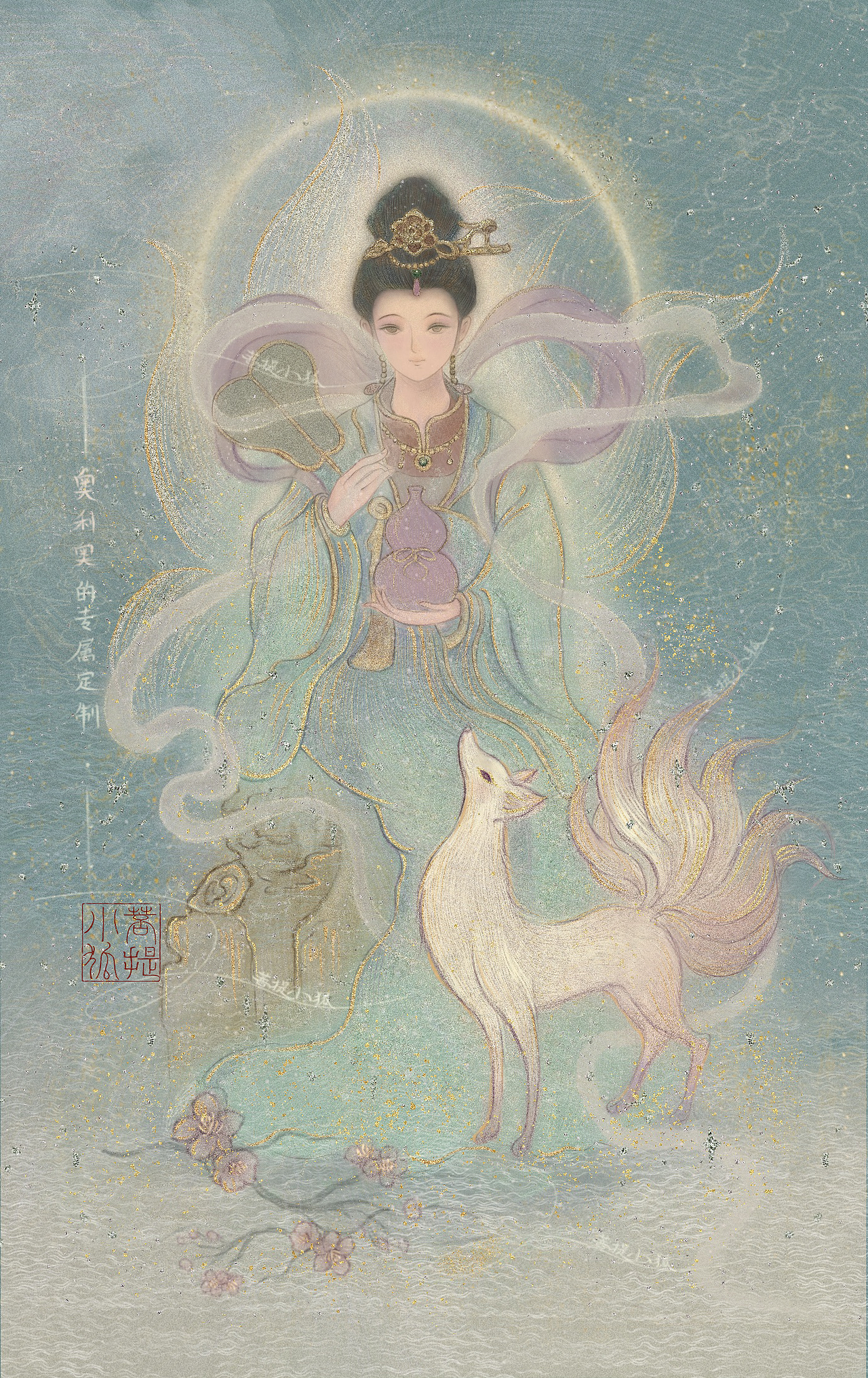 《东方神女》画集-未完结（图ZNDA0OTEyOTI0） - 商业插画 - 站酷设计师菩提小狐原创素材 - 站酷ZCOOL