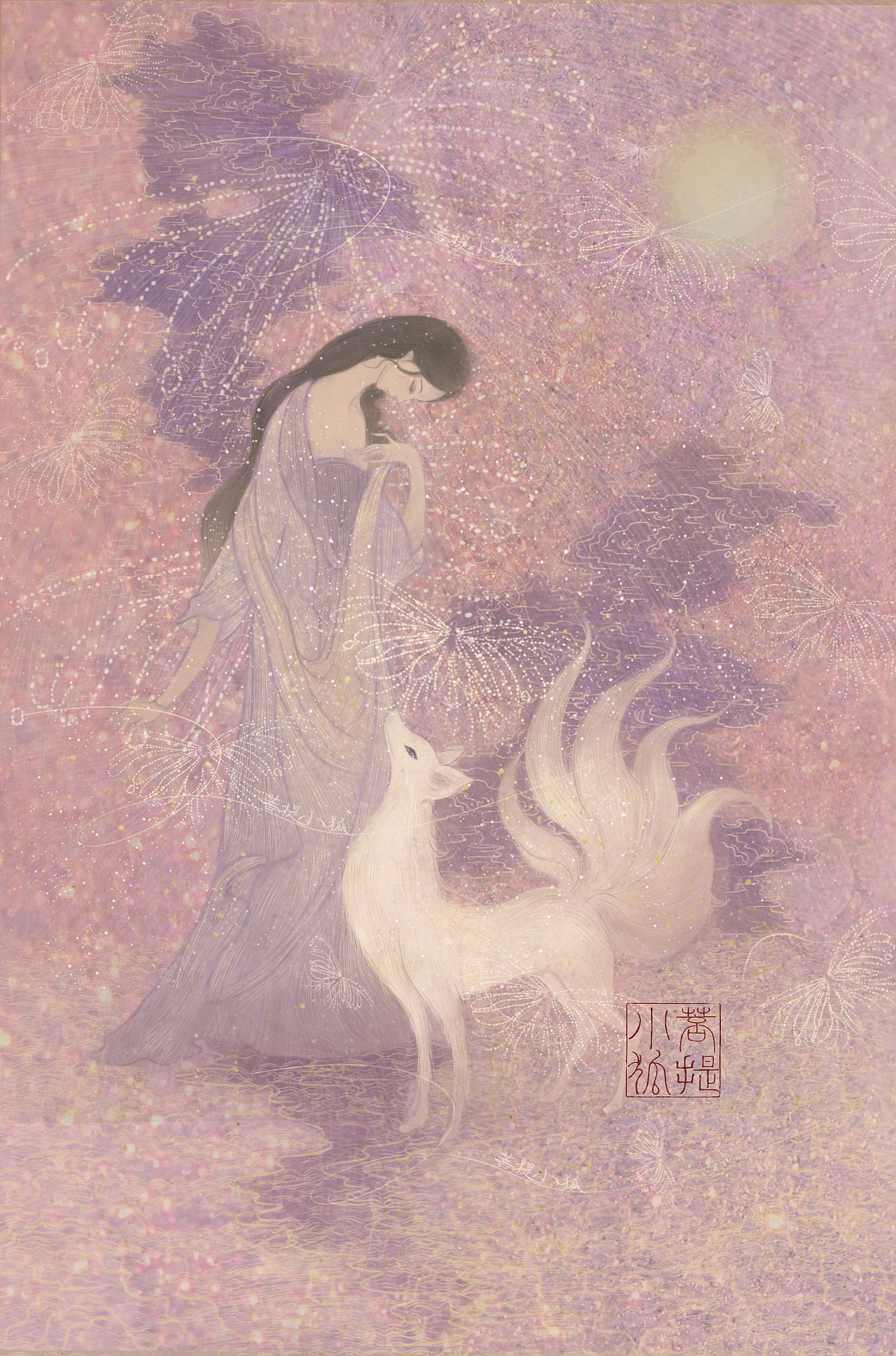 《东方神女》画集-未完结（图ZNDA0OTEzMjky） - 商业插画 - 站酷设计师菩提小狐原创素材 - 站酷ZCOOL