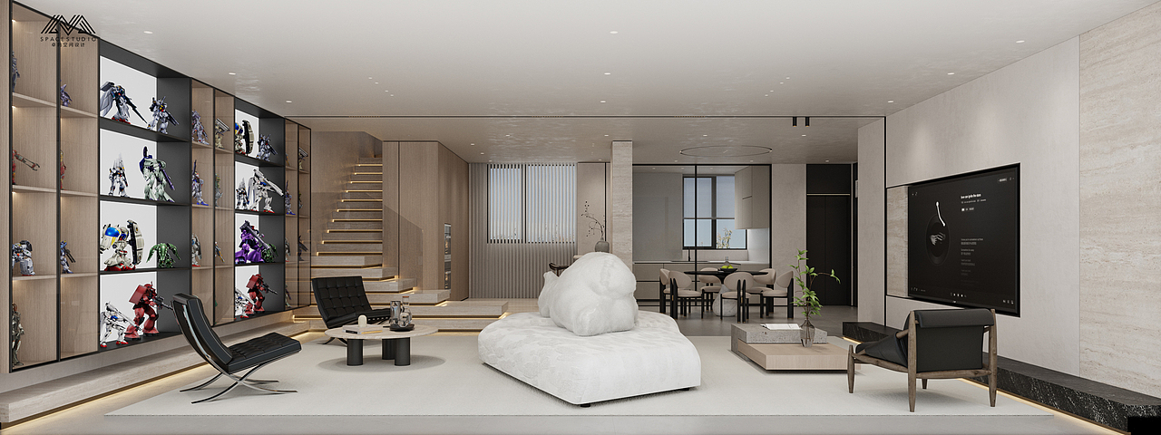 完美復(fù)式樓（圖ZNDA0OTE2MzYw） - 家裝設(shè)計 - 站酷設(shè)計師梅小偉ZOMA原創(chuàng)素材 - 站酷ZCOOL