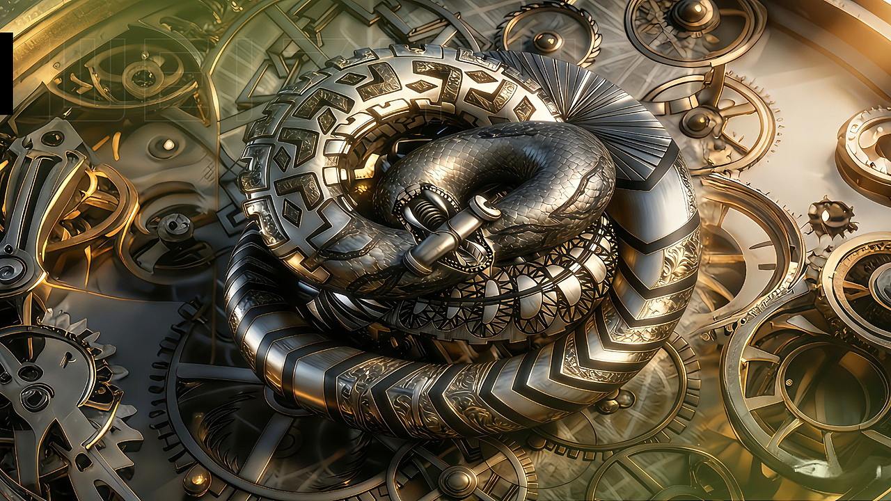 (AIGC) 时械共生，与光阴同栖（图ZNDA0OTE3NzQ4） - AI作品 - 站酷设计师WEIZIFU原创素材 - 站酷ZCOOL