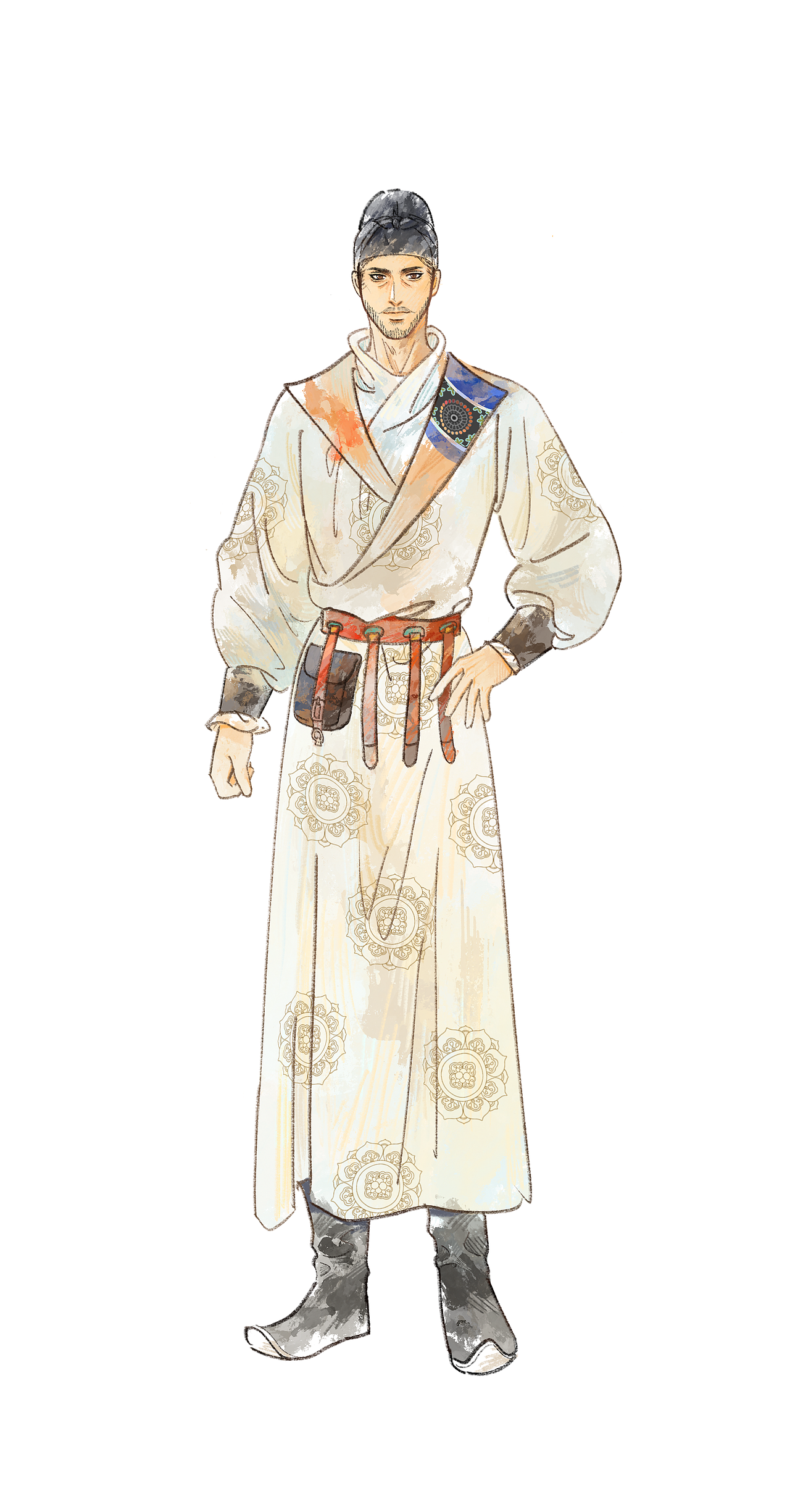 大唐长安——与诗仙领略唐朝风物志（图ZNDA0OTE4MDUy） - 艺术插画 - 站酷设计师Z651995509原创素材 - 站酷ZCOOL