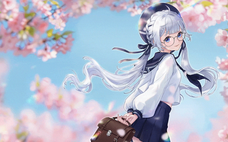 【动态壁纸】VTuber动态壁纸_春日游记(挽歌歌_)（图ZNDA0OTE5MTY0） - 创作习作 - 站酷设计师来只奶茶原创素材 - 站酷ZCOOL