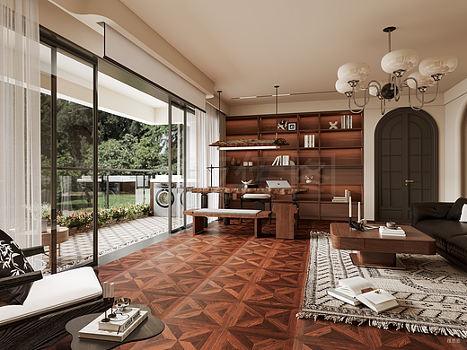 中古东方美学，有腔调也有烟火气的家