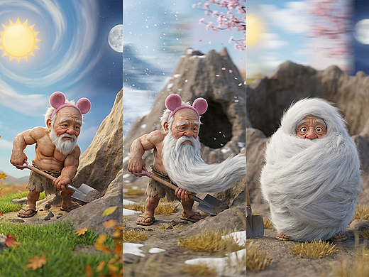 愚公别挖了，离谱的大8一口吞山