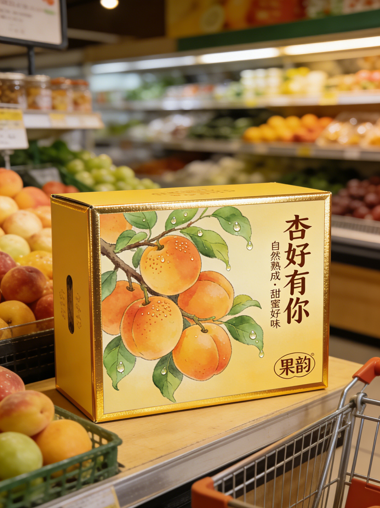 杏好有你，杏儿包装设计（图ZNDA0OTI3Njg4） - 包装 - 站酷设计师若鱼文化创意15年原创素材 - 站酷ZCOOL