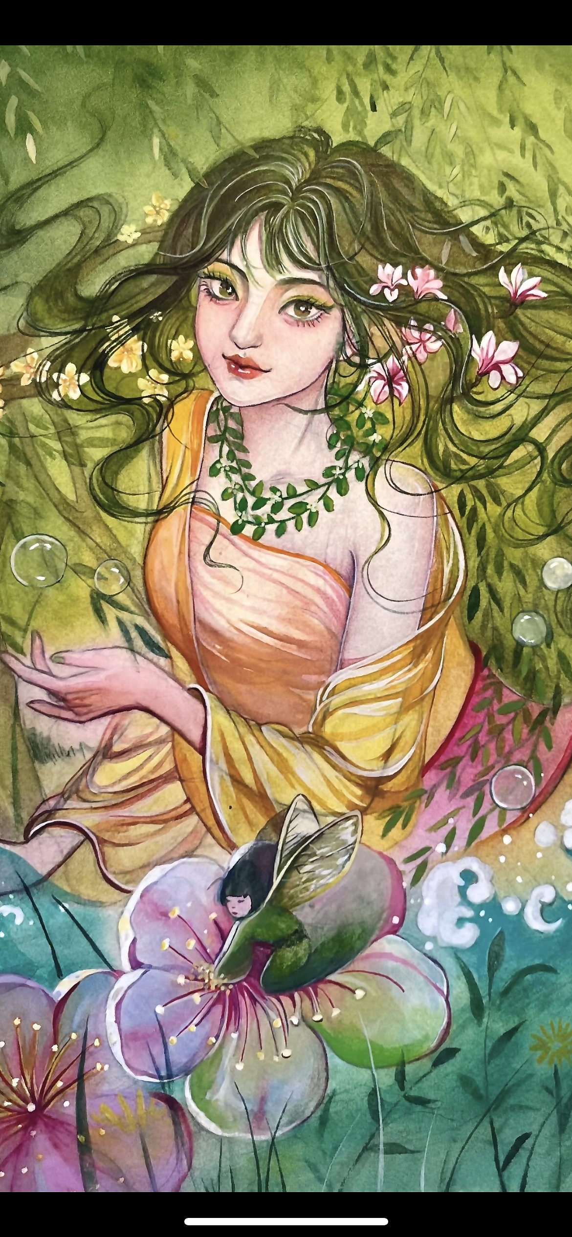 春天万物复苏（图ZNDA0OTI4NzUy） - 艺术插画 - 站酷设计师金莺儿原创素材 - 站酷ZCOOL