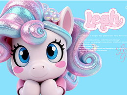 「 LEAH 莉婭 」—— 馬年原創(chuàng)小馬IP形象設(shè)計(jì)