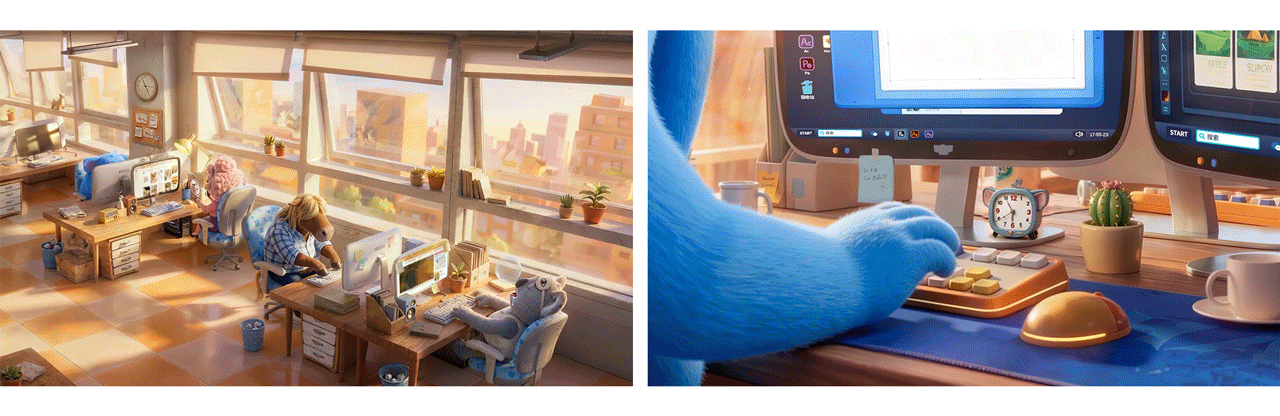 「下班刺客」防不胜防！（图ZNDA0OTM0MDky） - AI作品 - 站酷设计师象素工场原创素材 - 站酷ZCOOL