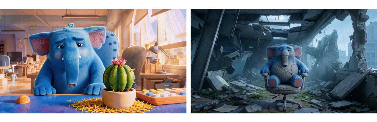 「下班刺客」防不胜防！（图ZNDA0OTM0MTIw） - AI作品 - 站酷设计师象素工场原创素材 - 站酷ZCOOL