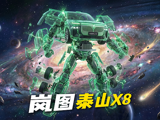 移动奇点：岚图泰山 X8 次元降临