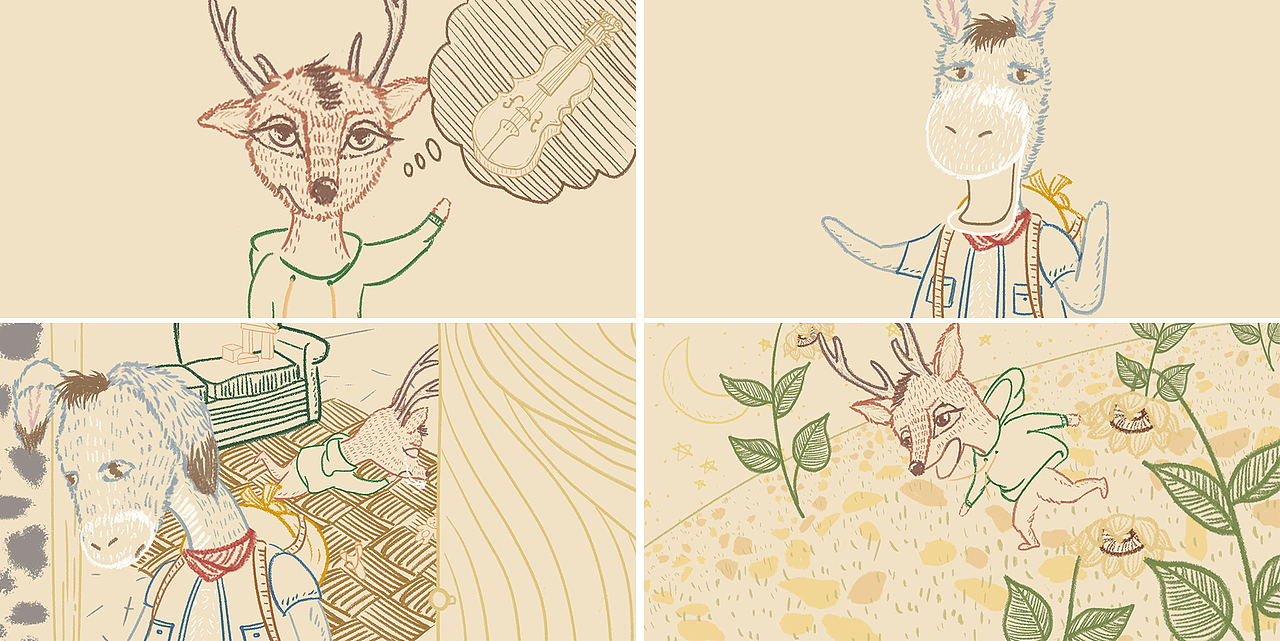 插画绘本 合集（图ZNDA0OTM4MTAw） - 绘本 - 站酷设计师LcPoon原创素材 - 站酷ZCOOL