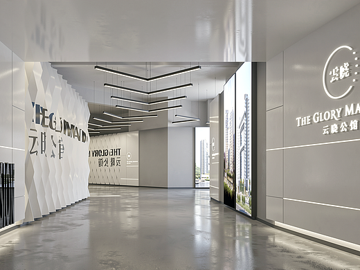 地产项目看楼通道