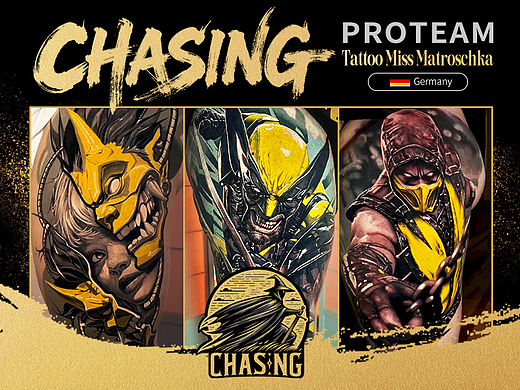 Chasing系列海报设计