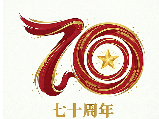 中央70周年LOGO设计
