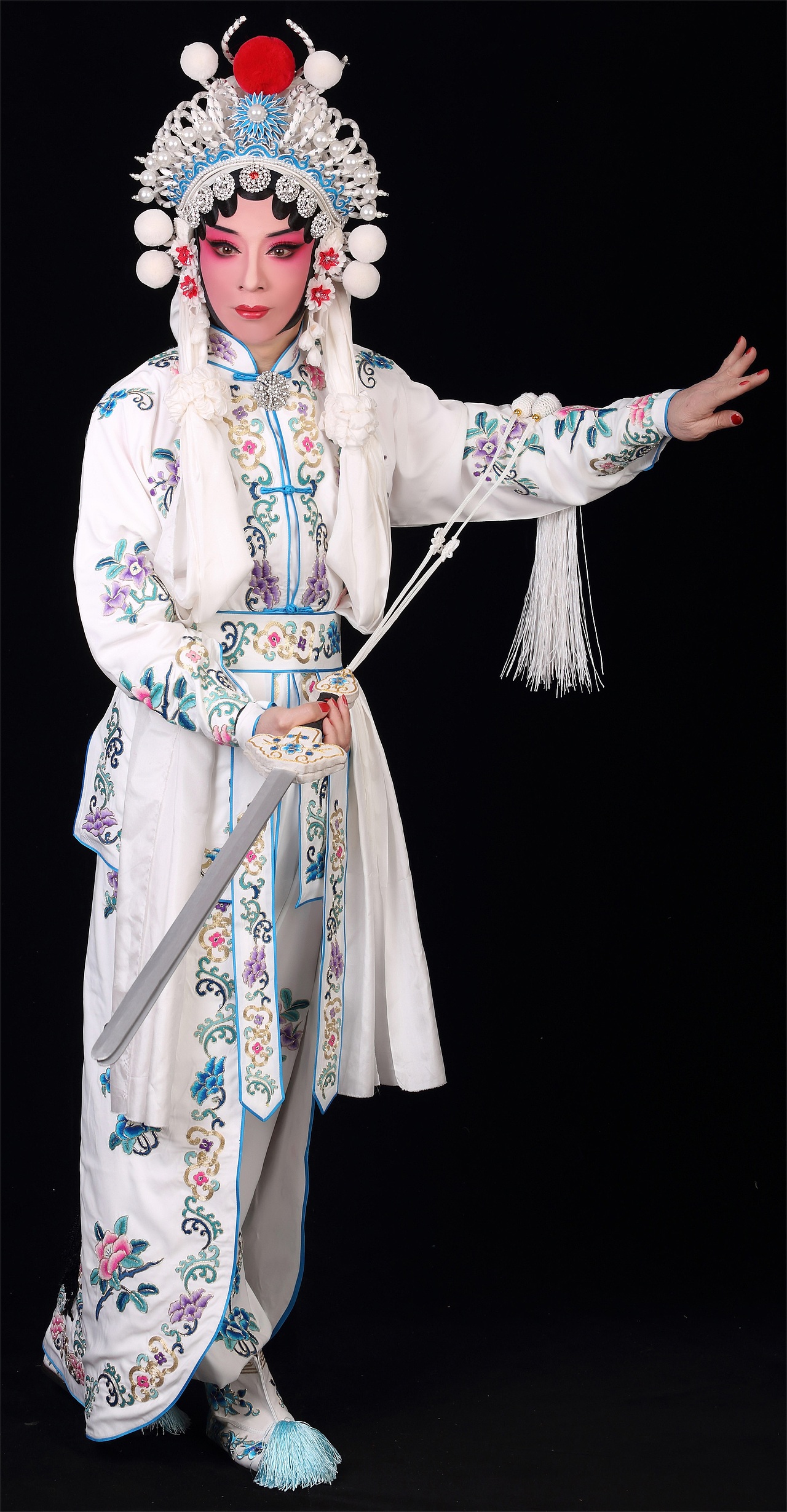 戏曲武旦花衫 旦角 京剧白蛇传白素贞盗仙草65（图ZNDA0OTQ1MDAw） - 商业插画 - 站酷设计师我是我我又非我原创素材 - 站酷ZCOOL