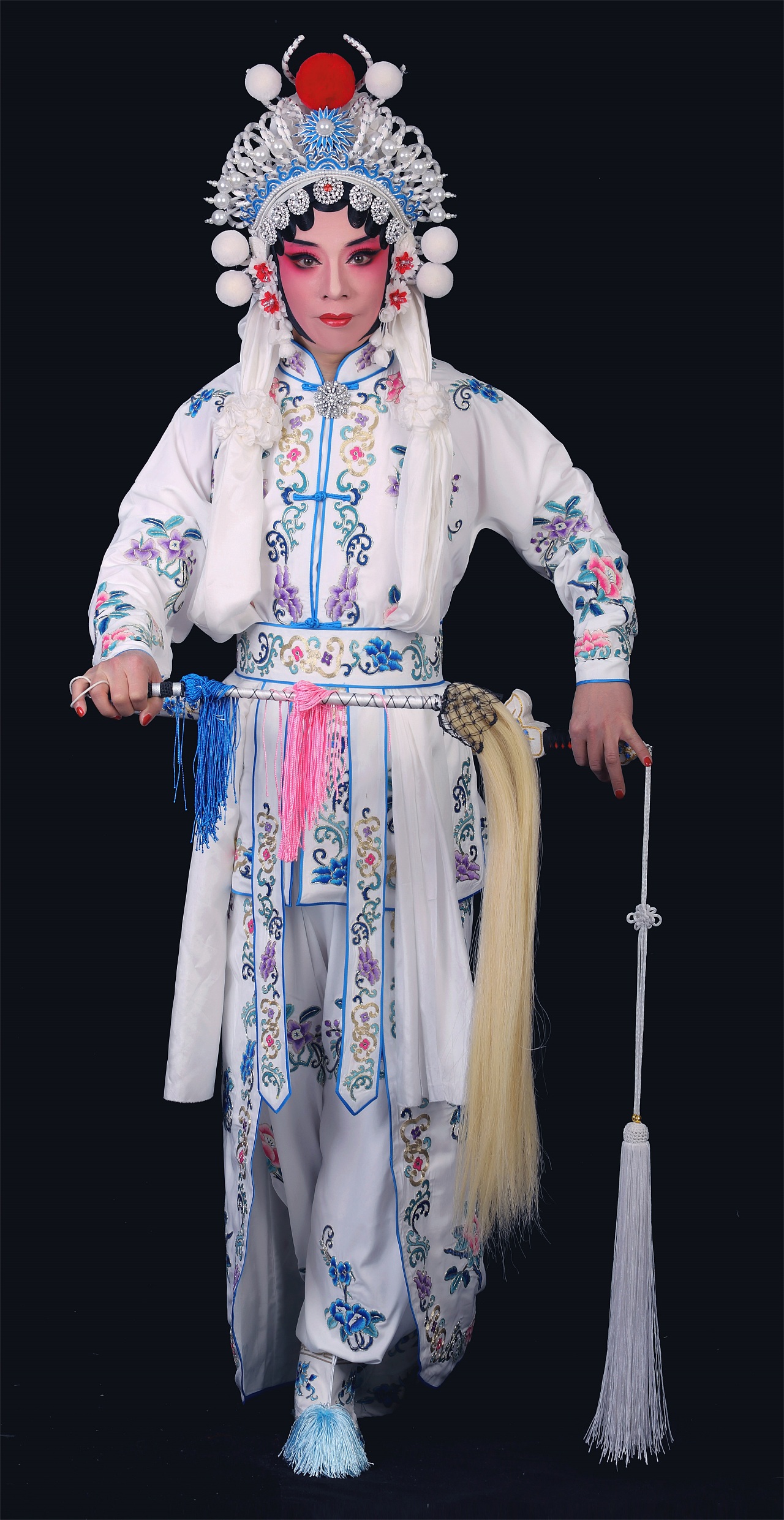 戏曲武旦花衫 旦角 京剧白蛇传白素贞盗仙草65（图ZNDA0OTQ1MjMy） - 商业插画 - 站酷设计师我是我我又非我原创素材 - 站酷ZCOOL