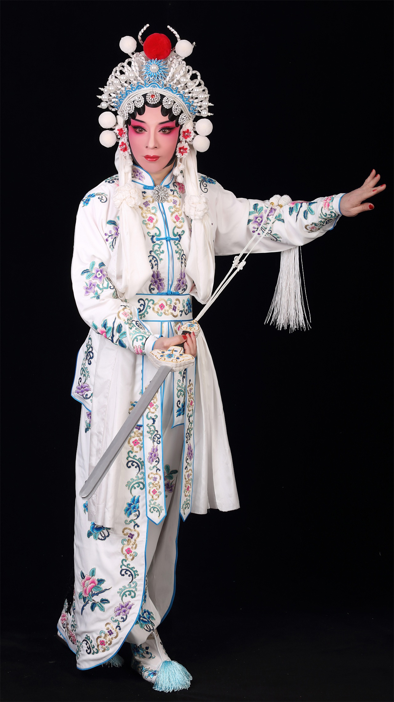 戏曲武旦花衫 旦角 京剧白蛇传白素贞盗仙草65（图ZNDA0OTQ1MjE2） - 商业插画 - 站酷设计师我是我我又非我原创素材 - 站酷ZCOOL