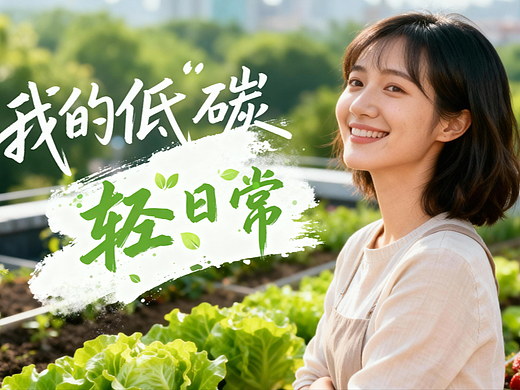 我的低碳轻日常|龙岗|AIGC创意