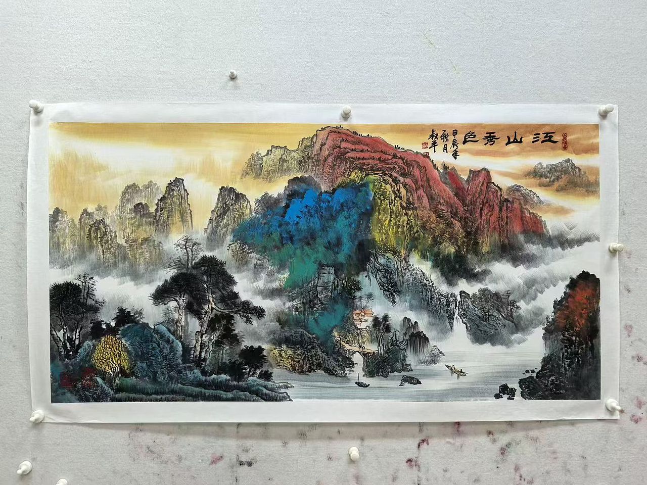 李叔平老师山水画（图ZNDA0OTUyMTUy） - 绘画 - 站酷设计师群博书画院原创素材 - 站酷ZCOOL