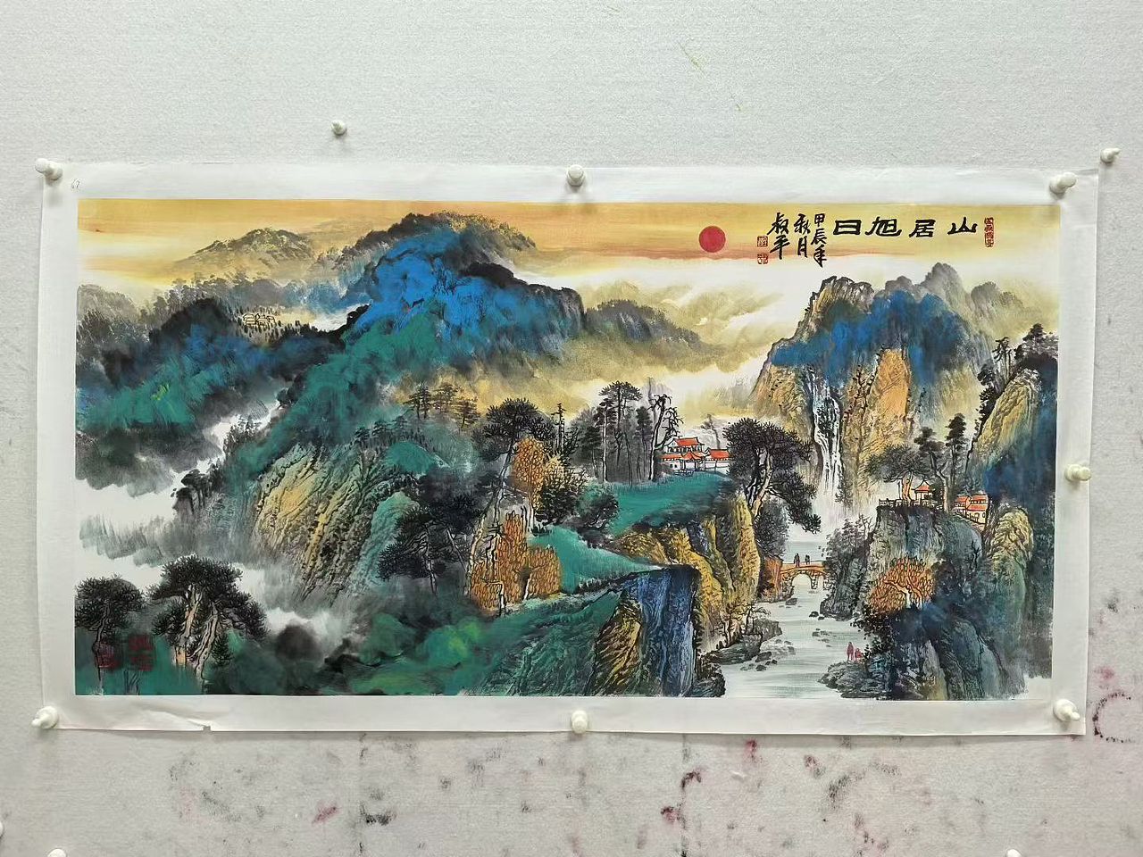 李叔平老师山水画（图ZNDA0OTUyMTU2） - 绘画 - 站酷设计师群博书画院原创素材 - 站酷ZCOOL