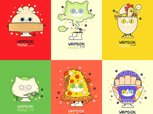 奇思喵想 Whimsy Meows 第二弹