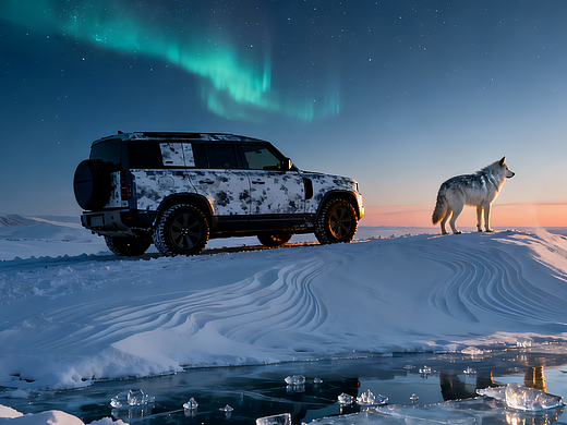 硬派越野北极形象画面（个人主页-ZNzAyOTk2NjQ=） - 海报 - 站酷设计师郭元涛原创素材 - 站酷ZCOOL