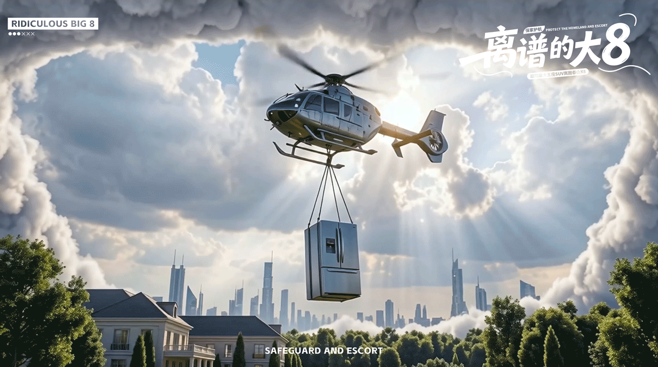 离谱的大八·保家护航（图ZNDA0OTU2MDg4） - AI作品 - 站酷设计师图鸽什么设计呀原创素材 - 站酷ZCOOL
