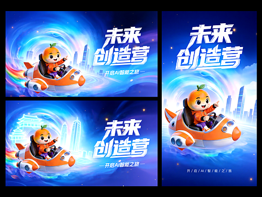 AIGC生成运营视觉海报