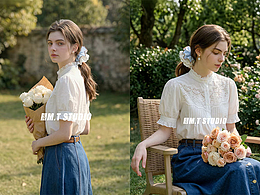 ai饰品发饰作图 外模发饰拍摄 珠宝饰品拍摄 发圈拍照