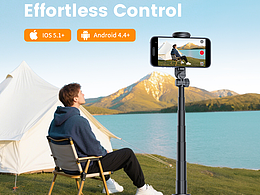 Amazon丨亞馬遜主圖A+丨帶燈自拍桿 三腳架丨電商設(shè)計