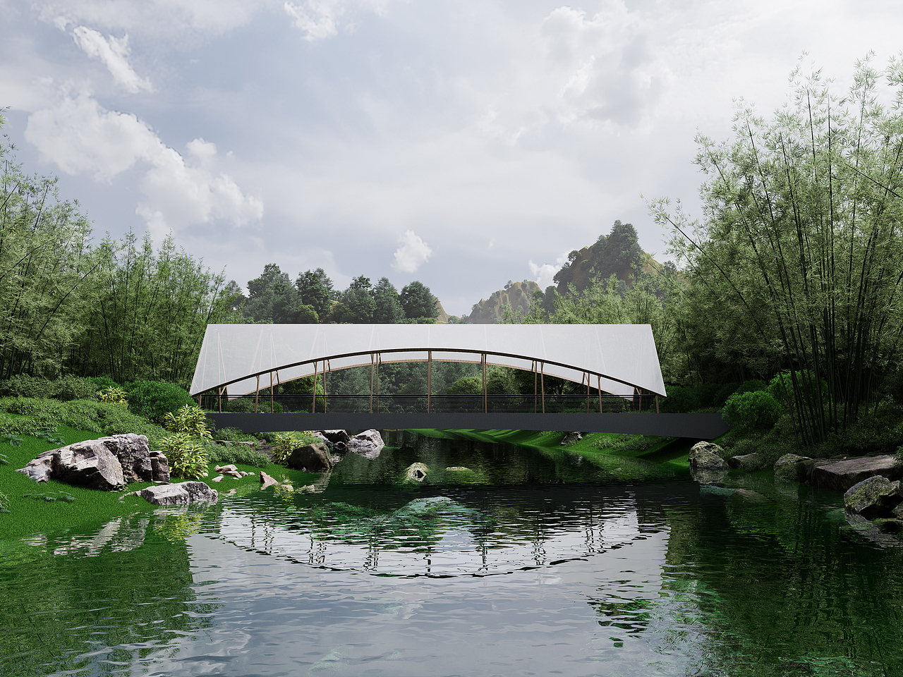 景观桥造型推敲（图ZNDA0OTY2NTQw） - 景观设计 - 站酷设计师水瓶座洋叔原创素材 - 站酷ZCOOL