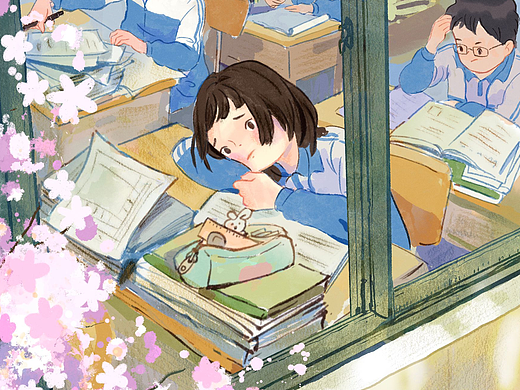 儿童文学插图｜《当每颗星星闪烁时》（已商用）