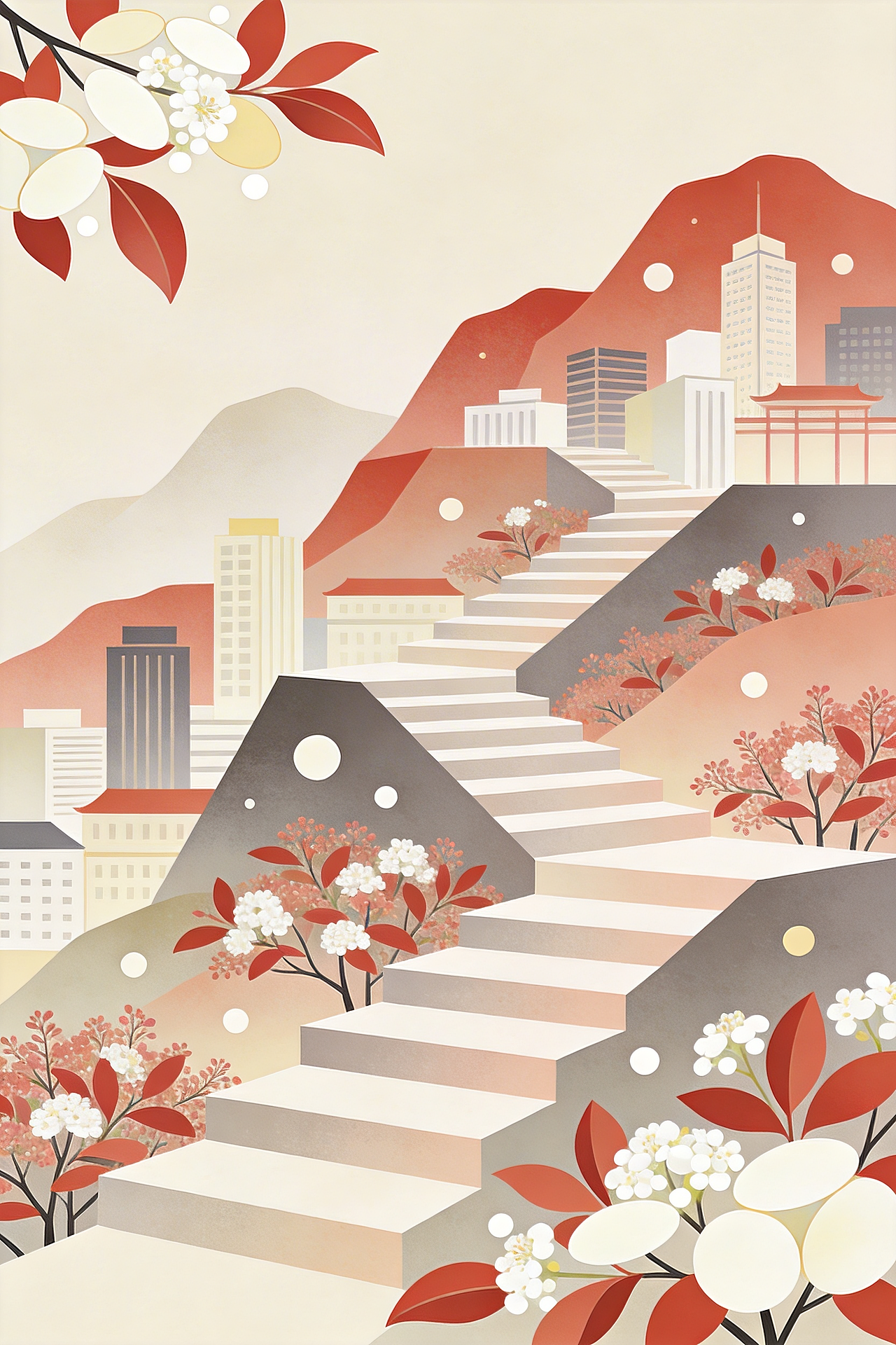 城间春韵 | AI 绘画提示词(图ZNDA0OTcyMjU2) - AI作品 - 站酷设计师李小红HONG原创素材 - 站酷ZCOOL