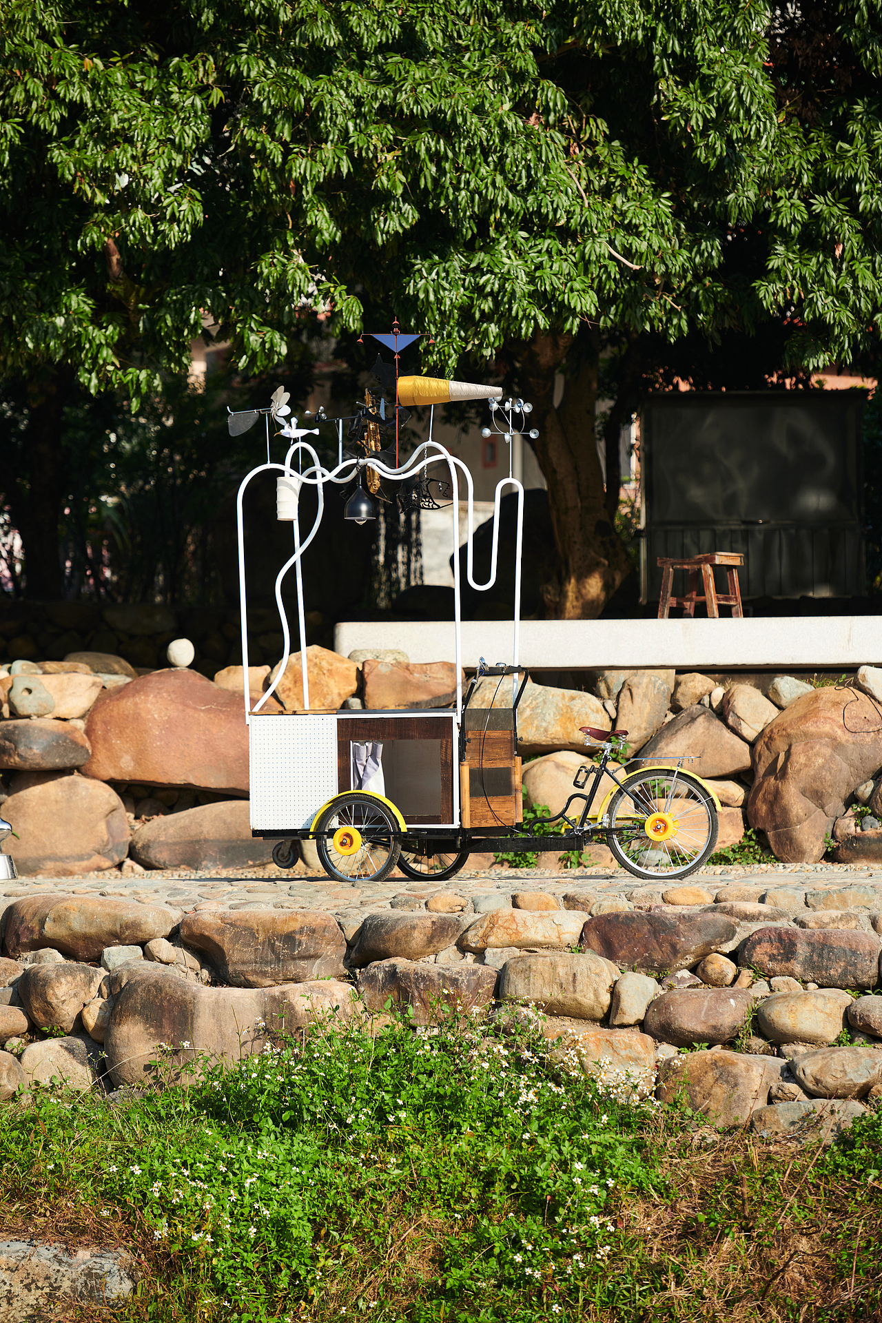 金谷溪岸·移动的风景（图ZNDA0OTczMTg0） - 实验艺术 - 站酷设计师不是美术馆原创素材 - 站酷ZCOOL