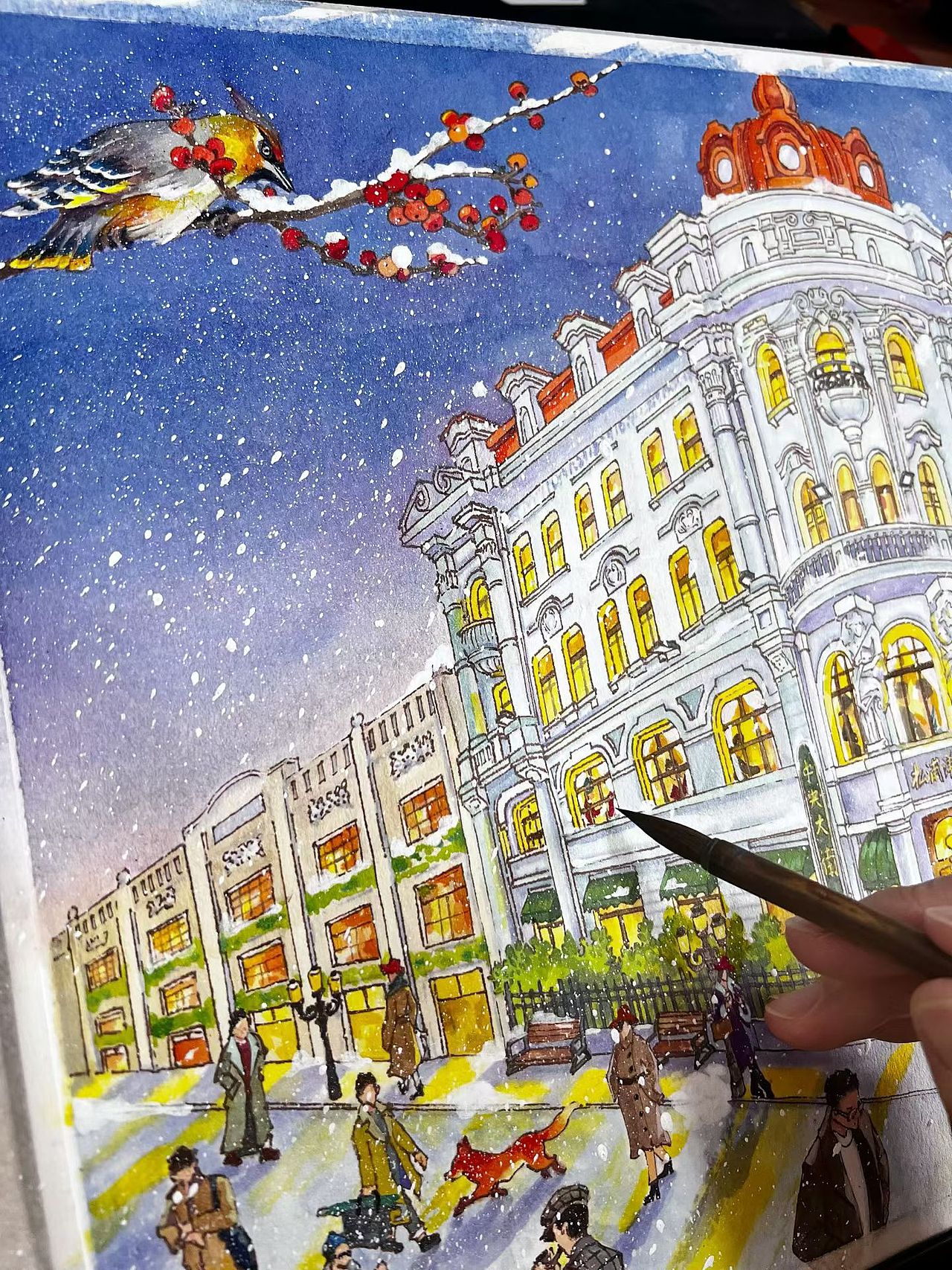 中华巴洛克-松浦洋行（图ZNDA0OTc0OTI0） - 商业插画 - 站酷设计师宅塘原创素材 - 站酷ZCOOL