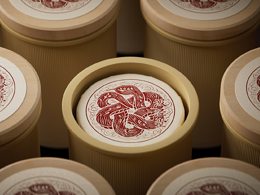 遇义设计丨汲泾堂蛇年生肖茶包装设计丨中国人的“结”