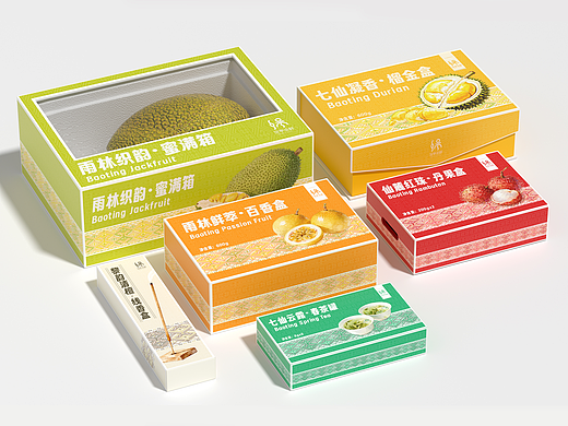 黎锦果韵 丨 水果包装设计