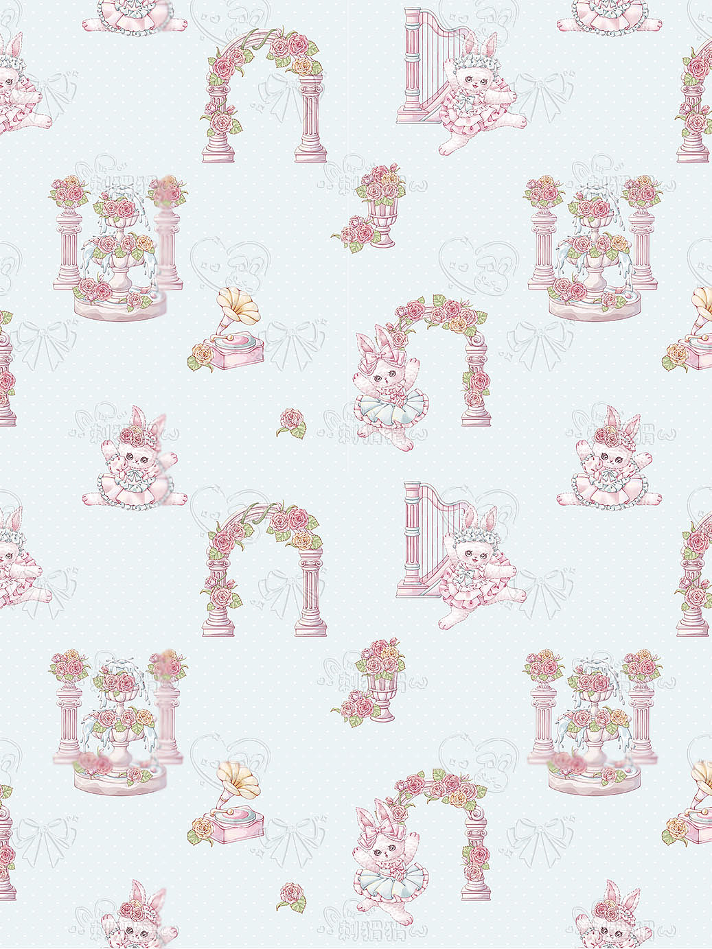 草莓薄荷味的芭蕾兔兔~（图ZNDA0OTc5NjEy） - 商业插画 - 站酷设计师刺猬猬w原创素材 - 站酷ZCOOL