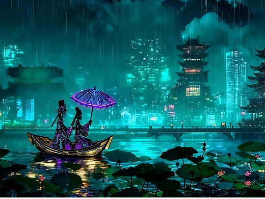 《白蛇传 祈禳协议》AIGC动态视觉创作