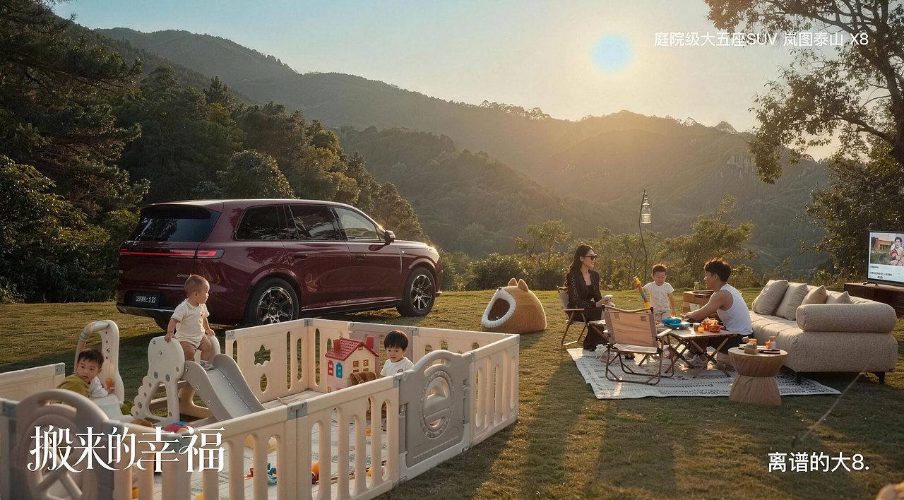 搬来的幸福，离谱的大8（图ZNDA0OTg0Nzc2） - AI作品 - 站酷设计师曾海春原创素材 - 站酷ZCOOL