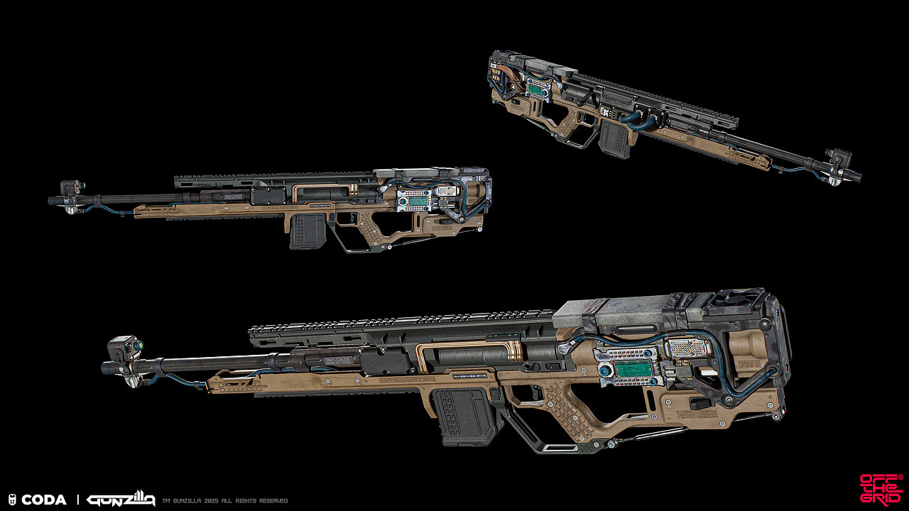 🎯 GameReady Weapon | Off The Grid（图ZNDA0OTg3ODI0） - 其他三维 - 站酷设计师CODAChina原创素材 - 站酷ZCOOL