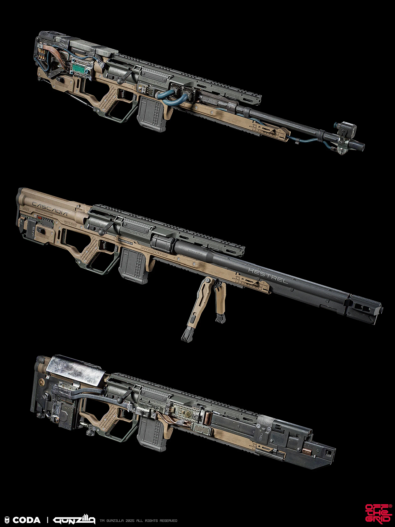 🎯 GameReady Weapon | Off The Grid（图ZNDA0OTg3ODMy） - 其他三维 - 站酷设计师CODAChina原创素材 - 站酷ZCOOL