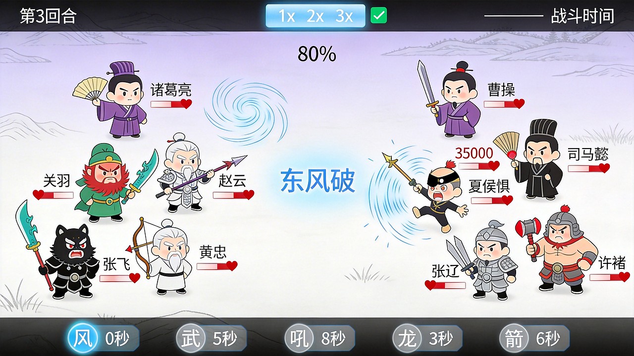 三国UI扁平版本（图ZNDA0OTkxMTky） - 游戏UI - 站酷设计师肥飞工作室原创素材 - 站酷ZCOOL